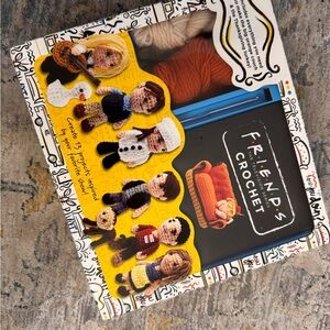 FRIENDS Crochet Kit with Multicolor Yarn